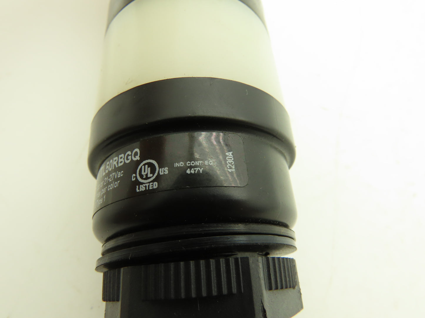 Banner TL50RBGQ Signal Light Stack Tower Red Blue Green 24V AC/DC 4 Pin M12