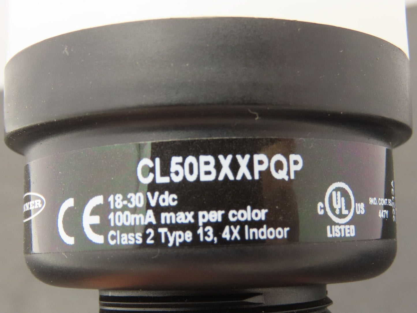 Banner CL50BXXPQP Blue Color Indicator Light 18-30VDC 4-Pin M12 6" Pigtail