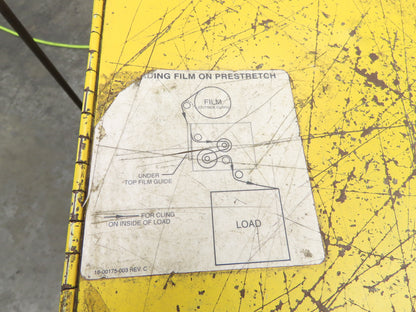 ITW Mima LP-5 Low Profile Pallet Stretch Wrapper 60" Turntable 120V Shrink