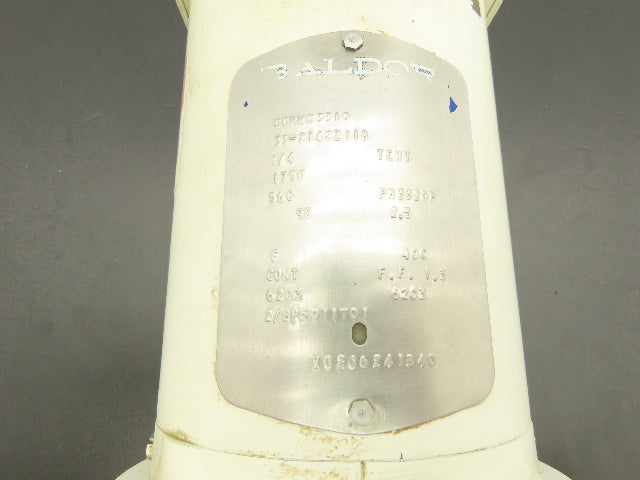 Baldor CDPWD3310  90VDC Washdown Motor 1/4Hp 2.5A 1750 RPM 56C TENV FM3320P