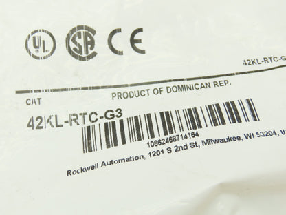 Allen Bradley 42KL-RTC-G3 Photoelectric Proximity Switch 30m Sensing Range