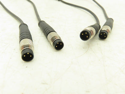 Banner S22LBXXP-812049 Core Panel Mount Indicator Light Blue LED 22mm Lot Of 4