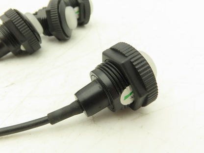 Banner S22LBXXP-812049 Core Panel Mount Indicator Light Blue LED 22mm Lot Of 4