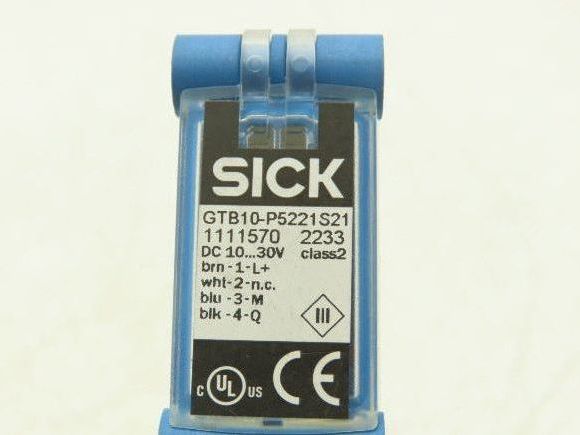 Sick GTB10-P5221S21 Photoelectric Proximity Sensor 20-1200mm Sensing Range