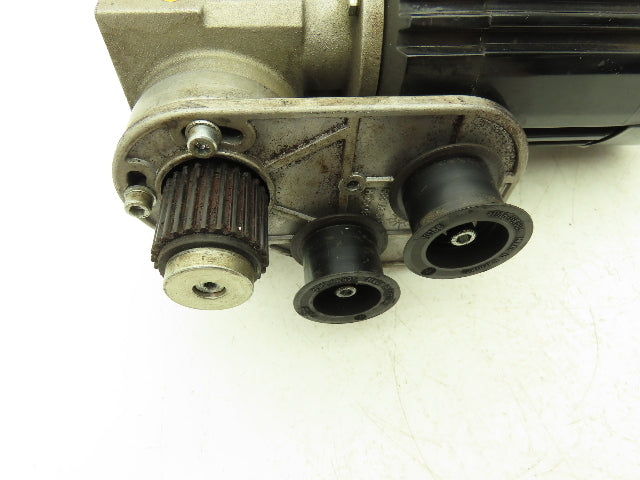 Rexroth 3 842 520 723 Gearmotor 12:1 Ratio .09kw 230V 3PH w/Bosch Swivel Pulley