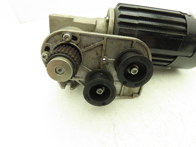 Rexroth 3 842 520 723 Gearmotor 12:1 Ratio .09kw 230V 3PH w/Bosch Swivel Pulley