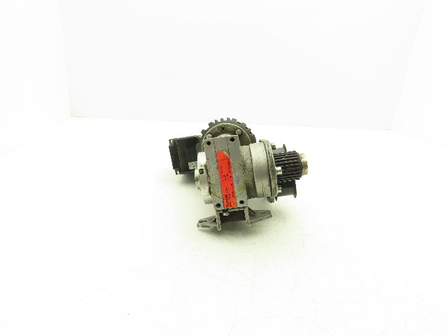 Rexroth 3 842 520 723 Gearmotor 12:1 Ratio .09kw 230V 3PH w/Bosch Swivel Pulley