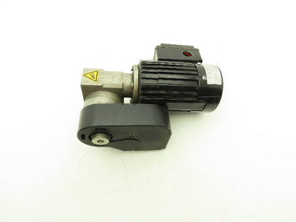 Rexroth 3 842 520 723 Gearmotor 12:1 Ratio .09kw 230V 3PH w/Bosch Swivel Pulley