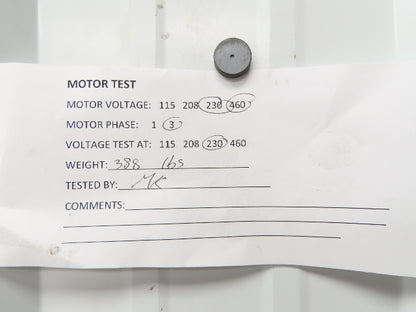 Toshiba B0304VLF1USW Rotary Compressor AC Motor 30Hp 1770rpm 230/460V 3PH 286T