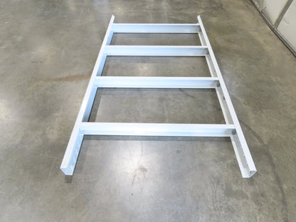 Hytrol HPS 43"W Conveyor Leg 78" Top Section Extension No Brackets WHITE