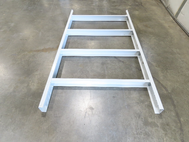 Hytrol HPS 43"W Conveyor Leg 78" Top Section Extension No Brackets WHITE