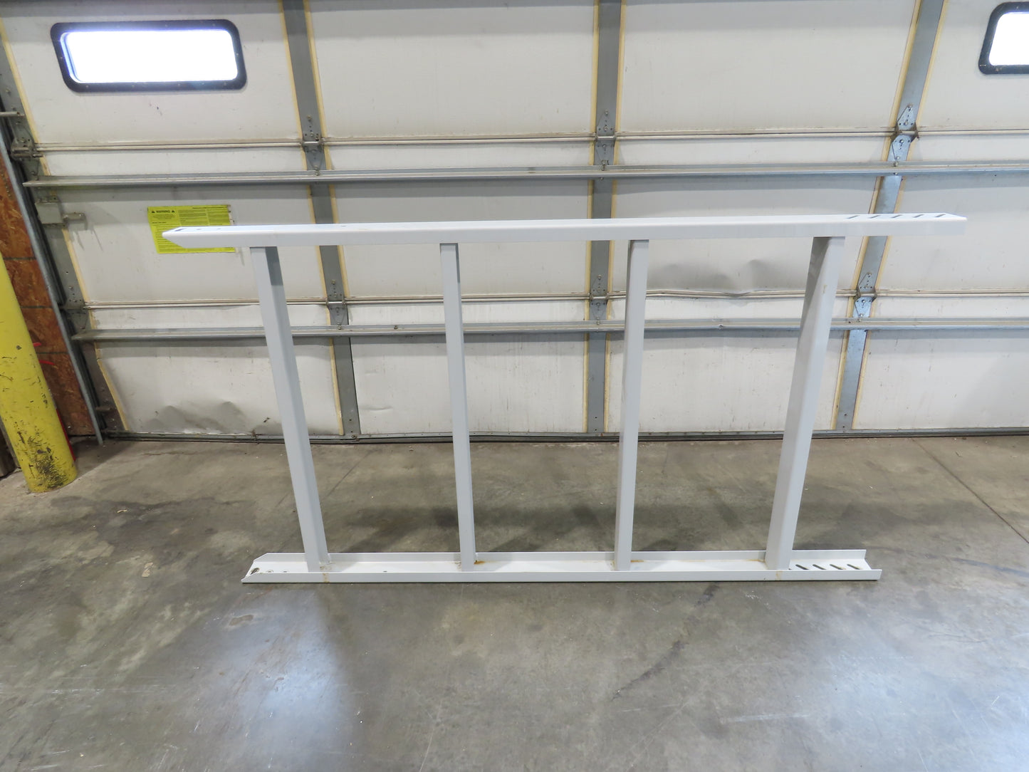 Hytrol HPS 43"W Conveyor Leg 78" Top Section Extension No Brackets WHITE