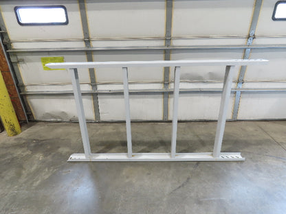 Hytrol HPS 43"W Conveyor Leg 78" Top Section Extension No Brackets WHITE