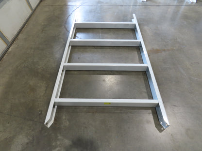 Hytrol HPS 43"W Conveyor Leg 78" Top Section Extension No Brackets WHITE