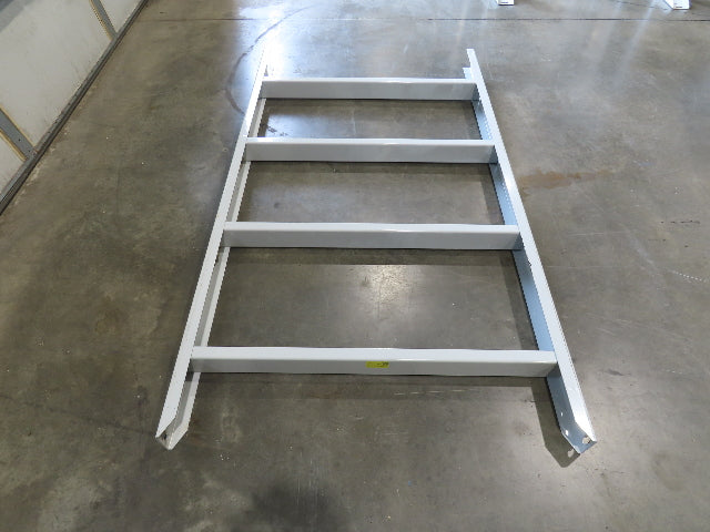 Hytrol HPS 43"W Conveyor Leg 78" Top Section Extension No Brackets WHITE