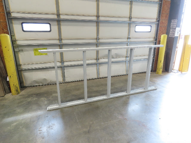 Hytrol HPS 43"W Conveyor Leg 102" Top Section Extension No Brackets WHITE