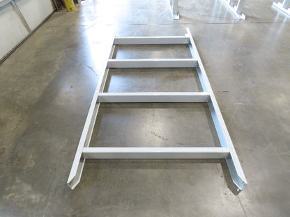 Hytrol HPS 43"W Conveyor Leg 90" Top Section Extension No Brackets WHITE