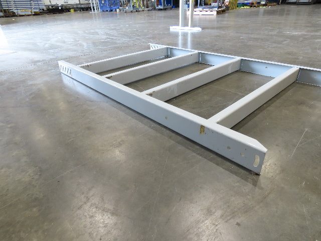 Hytrol HPS 43"W Conveyor Leg 72" Top Section Extension No Brackets WHITE