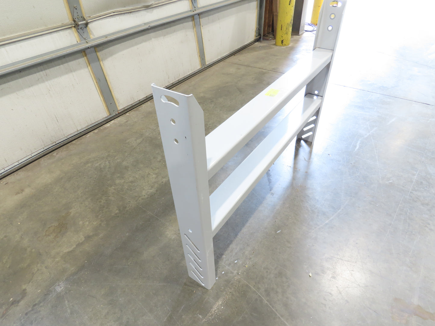Hytrol HPS-08 43"W Conveyor Leg 30" Top Section Extension No Brackets WHITE