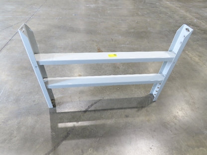 Hytrol HPS-08 43"W Conveyor Leg 30" Top Section Extension No Brackets WHITE