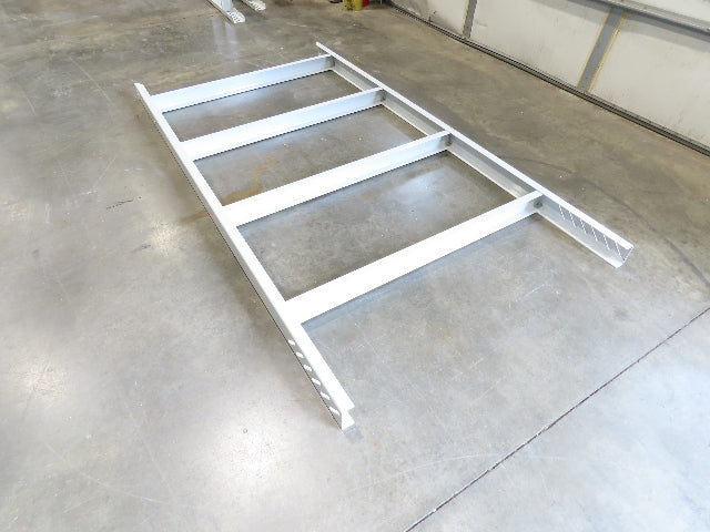 Hytrol HPS 49"W Conveyor Leg 96" Top Section Extension No Brackets WHITE