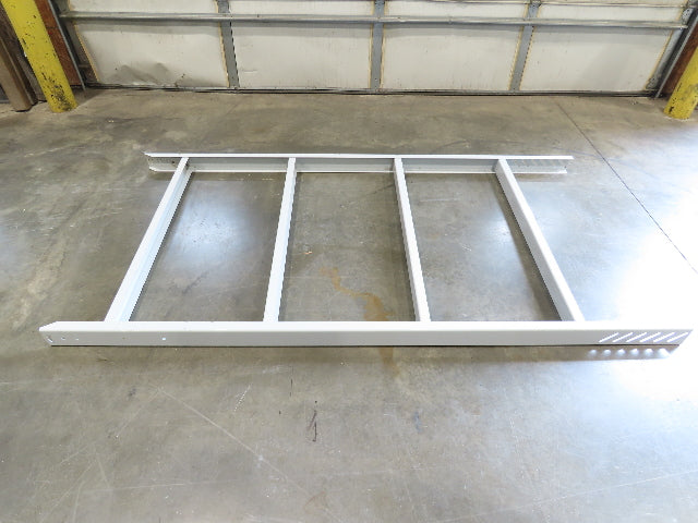 Hytrol HPS 49"W Conveyor Leg 96" Top Section Extension No Brackets WHITE