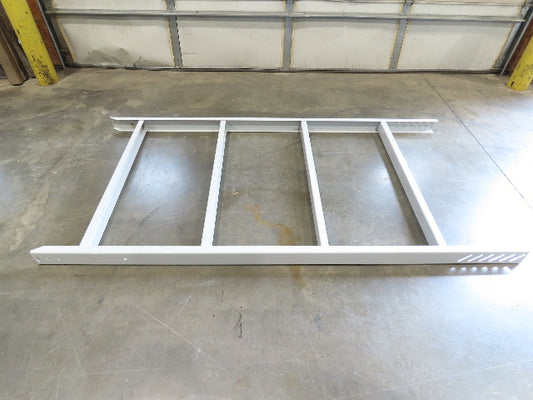 Hytrol HPS 49"W Conveyor Leg 96" Top Section Extension No Brackets WHITE