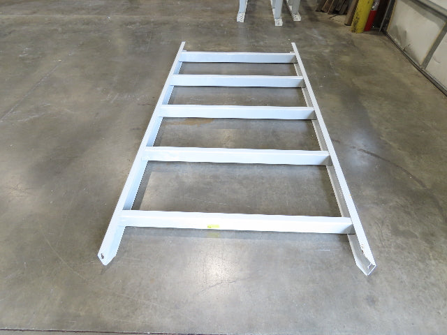 Hytrol HPS 49"W Conveyor Leg 102" Top Section Extension No Brackets WHITE