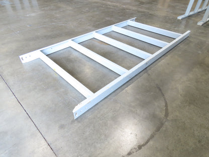 Hytrol HPS 49"W Conveyor Leg 102" Top Section Extension No Brackets WHITE