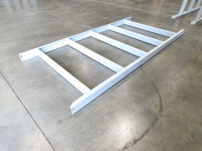 Hytrol HPS 49"W Conveyor Leg 102" Top Section Extension No Brackets WHITE