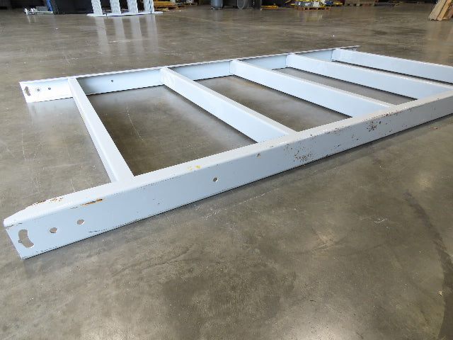 Hytrol HPS 49"W Conveyor Leg 102" Top Section Extension No Brackets WHITE