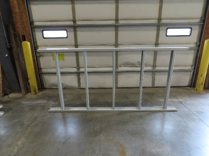 Hytrol HPS 49"W Conveyor Leg 102" Top Section Extension No Brackets WHITE