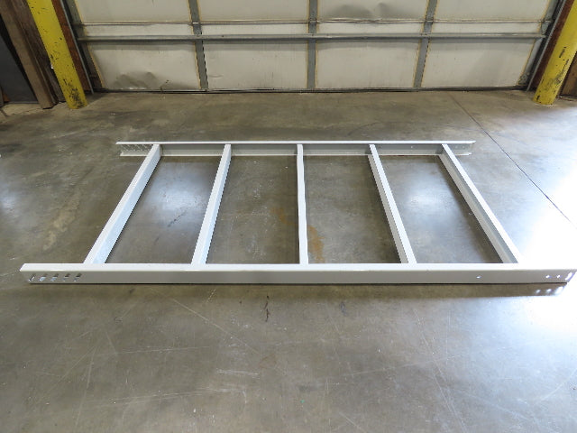 Hytrol HPS 49"W Conveyor Leg 102" Top Section Extension No Brackets WHITE