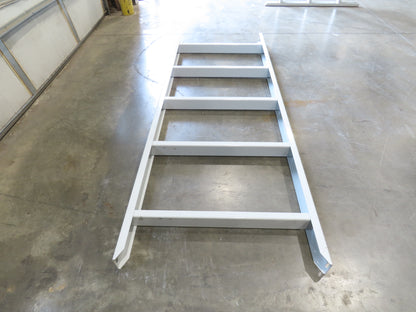 Hytrol HPS 37"W Conveyor Leg 102" Top Section Extension No Brackets WHITE