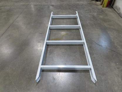 Hytrol HPS 37"W Conveyor Leg 96" Top Section Extension No Brackets WHITE