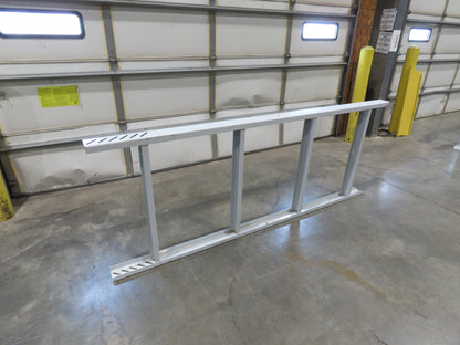 Hytrol HPS 37"W Conveyor Leg 96" Top Section Extension No Brackets WHITE