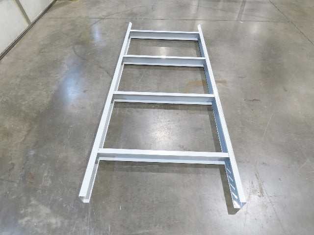 Hytrol HPS 37"W Conveyor Leg 90" Top Section Extension No Brackets WHITE