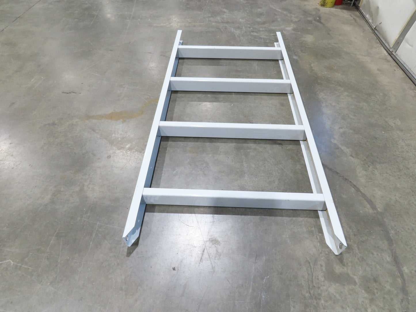 Hytrol HPS 37"W Conveyor Leg 78" Top Section Extension No Brackets WHITE