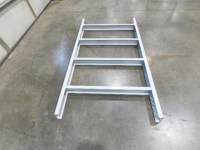 Hytrol HPS 37"W Conveyor Leg 72" Top Section Extension No Brackets WHITE