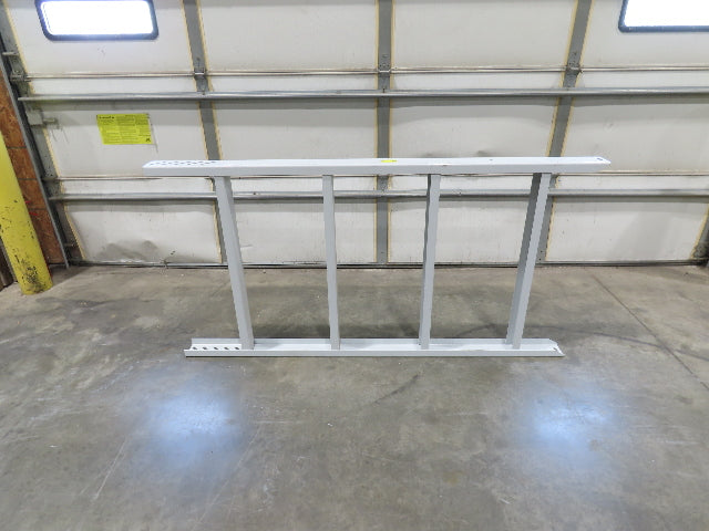 Hytrol HPS 37"W Conveyor Leg 72" Top Section Extension No Brackets WHITE