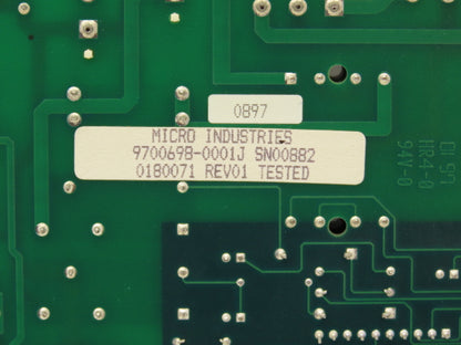 Ink Jet Controller PCB ACHV Supply Ink Heater Charge Voltage AC Power Lights