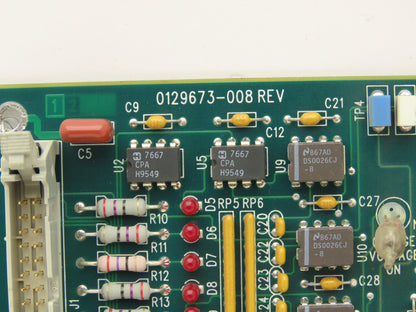 Ink Jet Controller PCB ACHV Supply Ink Heater Charge Voltage AC Power Lights