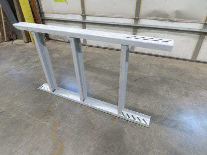 Hytrol HPS 31"W Conveyor Leg 54" Top Section Extension No Brackets WHITE