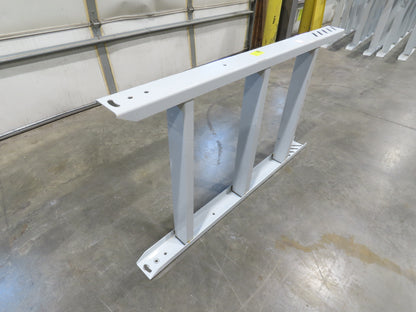 Hytrol HPS 31"W Conveyor Leg 54" Top Section Extension No Brackets WHITE