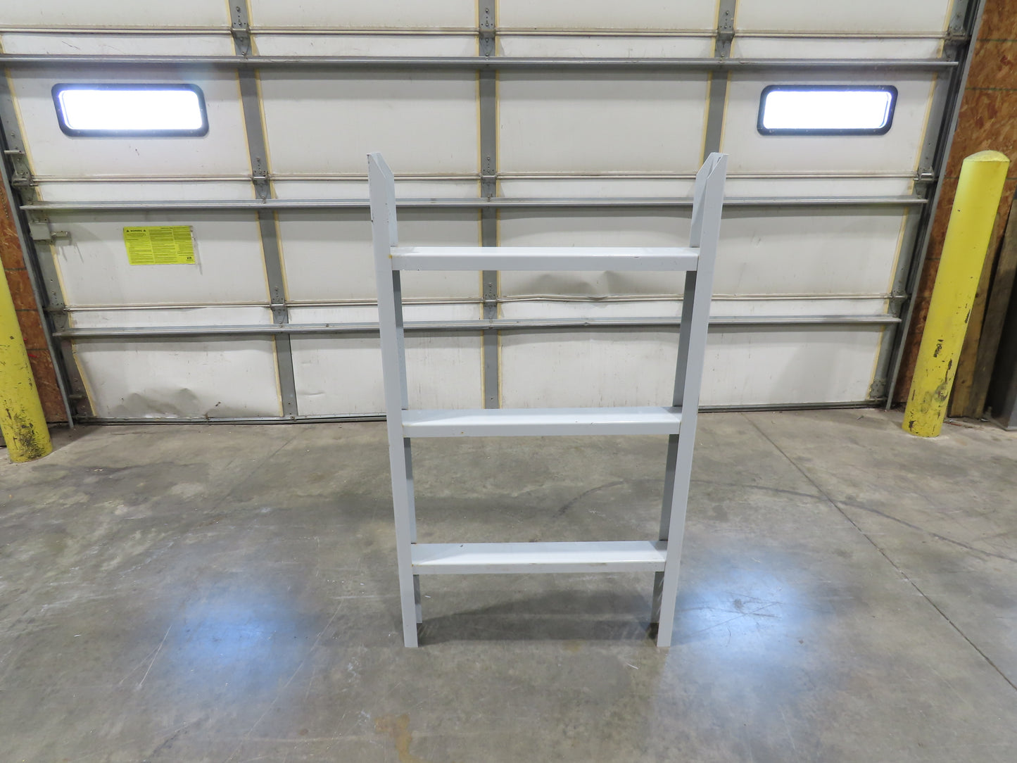 Hytrol HPS 31"W Conveyor Leg 54" Top Section Extension No Brackets WHITE