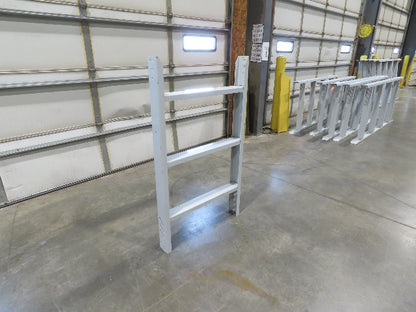 Hytrol HPS 31"W Conveyor Leg 54" Top Section Extension No Brackets WHITE