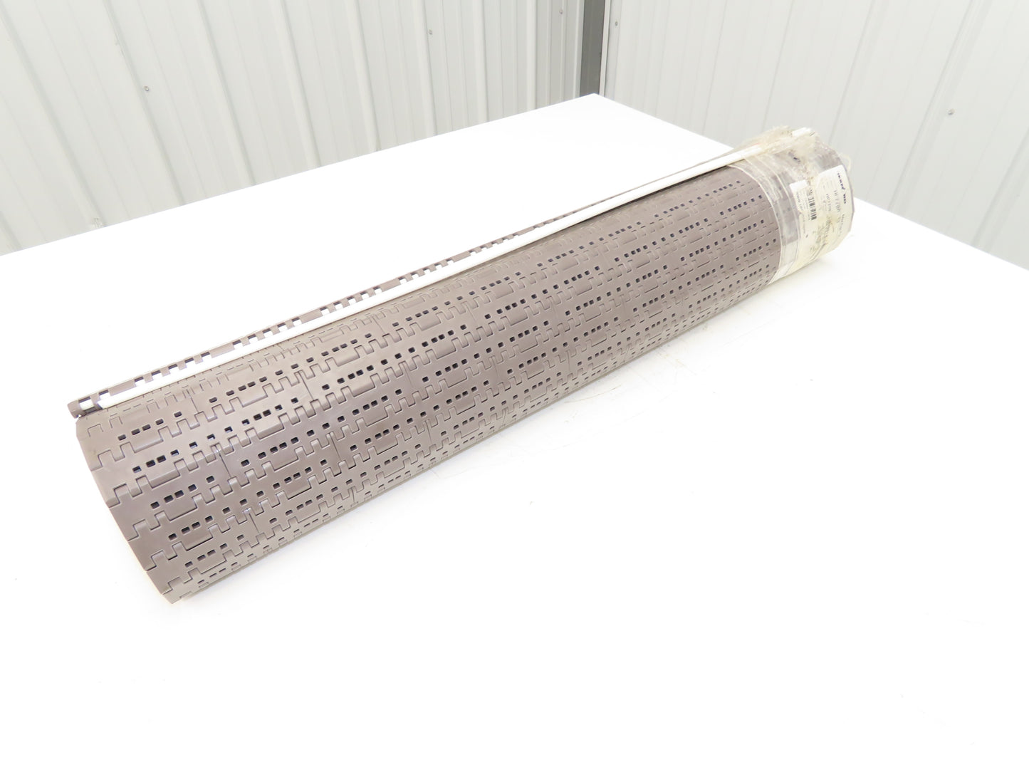 Rexnord HP7706-33 MatTop Perforated Top Plastic Conveyor Chain 33"W 10' Length