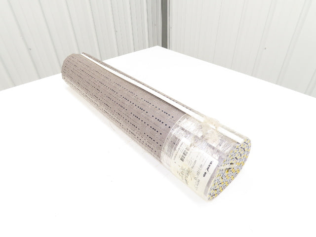 Rexnord HP7706-33 MatTop Perforated Top Plastic Conveyor Chain 33"W 10' Length