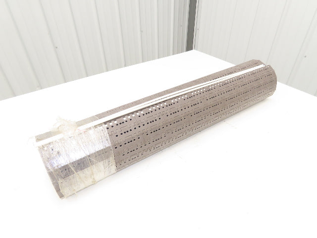 Rexnord HP7706-33 MatTop Perforated Top Plastic Conveyor Chain 33"W 10' Length