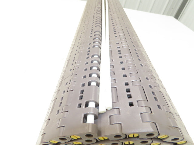 Rexnord HP7706-33 MatTop Perforated Top Plastic Conveyor Chain 33"W 10' Length